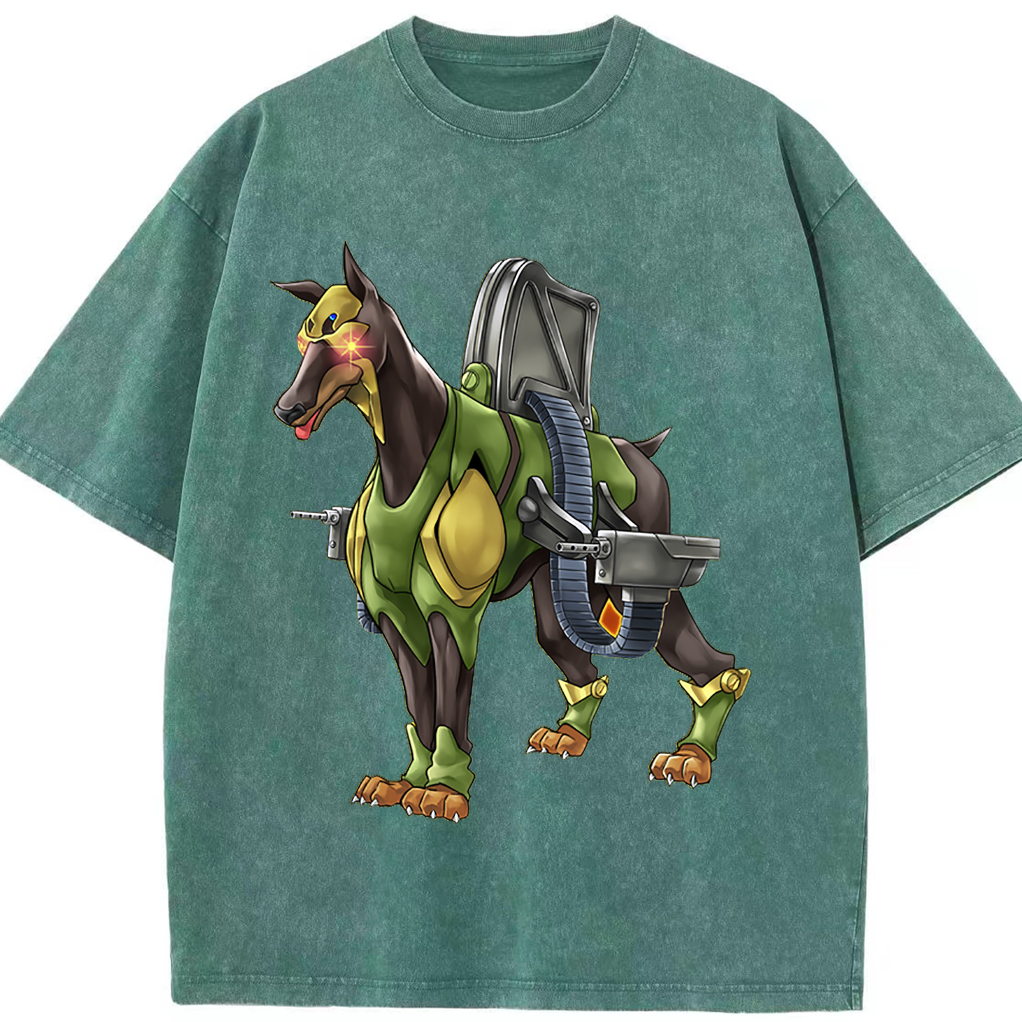 （画像用） 遊☆戯☆王 Yu-Gi-Oh! 綿100% ヴィンテージ風 半袖Tシャツ（フロントプリント）